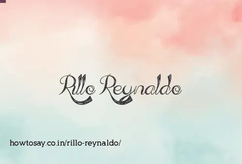 Rillo Reynaldo