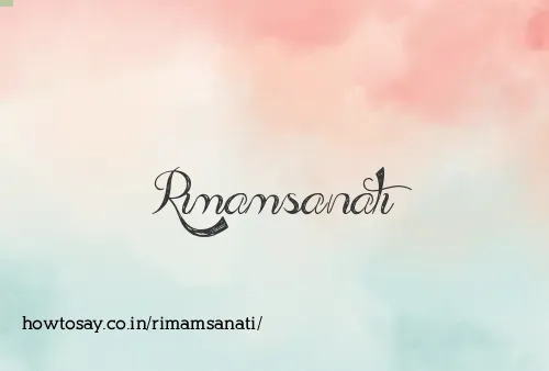 Rimamsanati