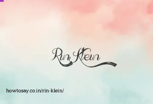 Rin Klein