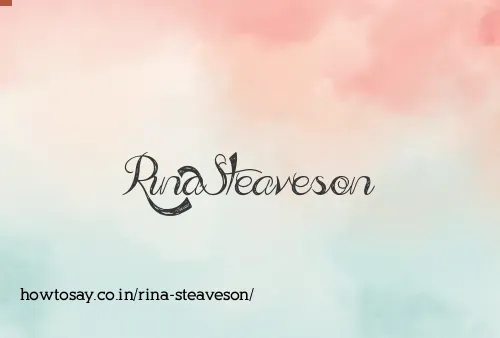 Rina Steaveson