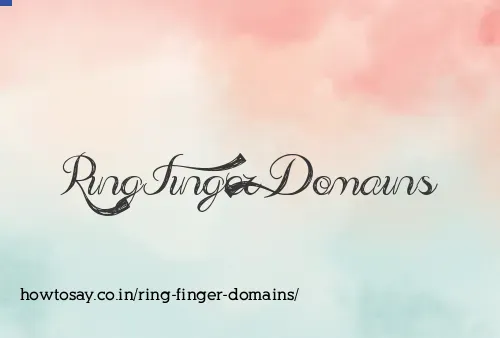 Ring Finger Domains
