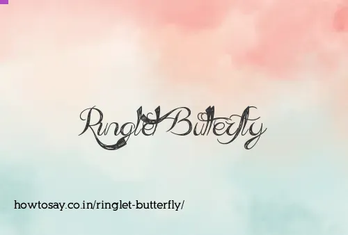 Ringlet Butterfly