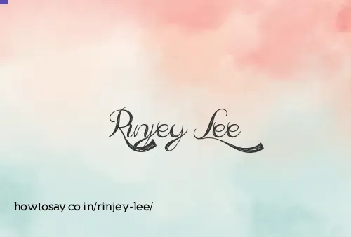 Rinjey Lee