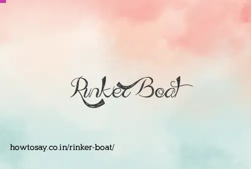 Rinker Boat