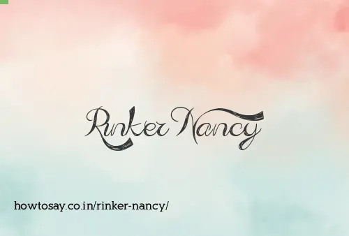 Rinker Nancy
