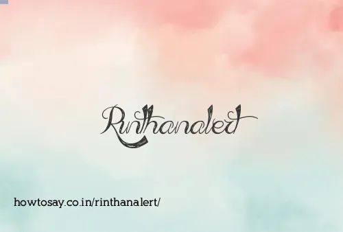 Rinthanalert