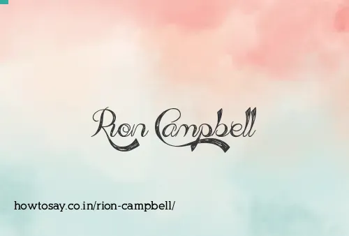 Rion Campbell