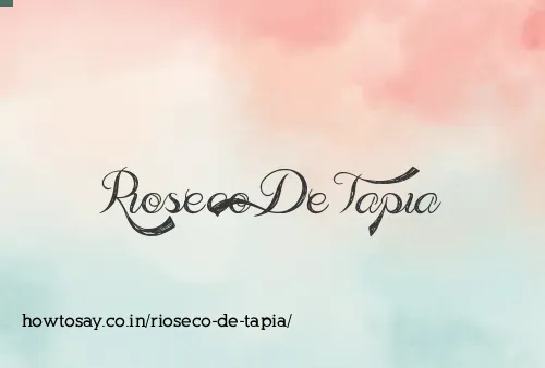 Rioseco De Tapia