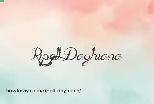 Ripoll Dayhiana