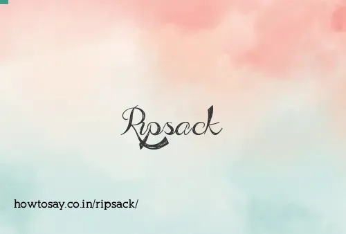Ripsack