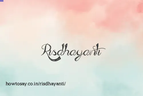 Risdhayanti