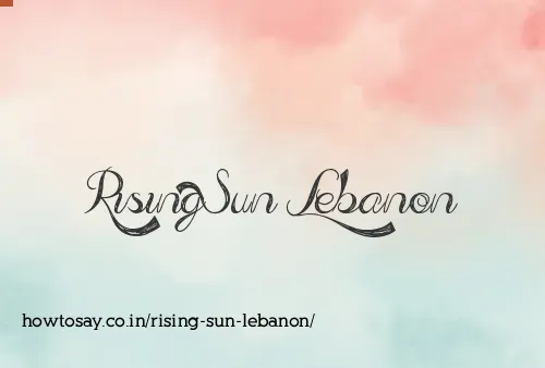 Rising Sun Lebanon