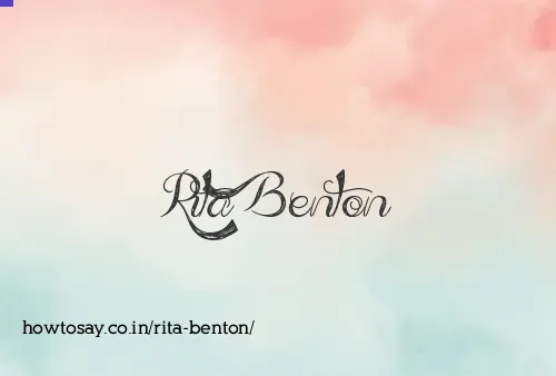 Rita Benton