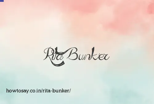 Rita Bunker