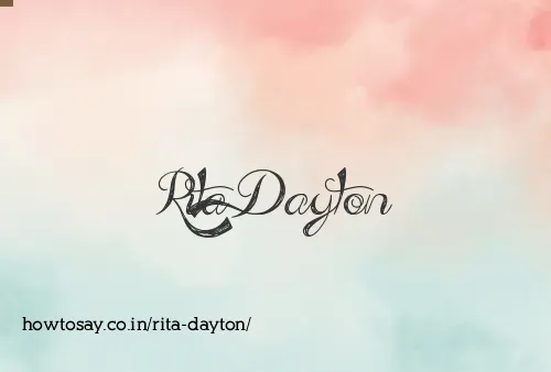 Rita Dayton