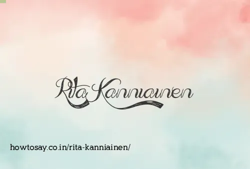Rita Kanniainen