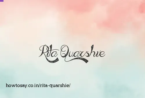Rita Quarshie