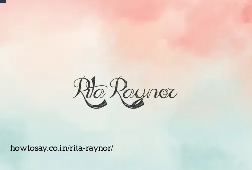 Rita Raynor