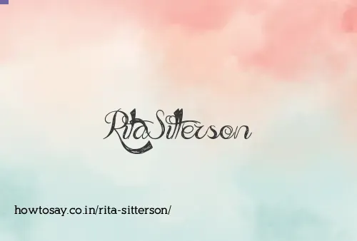 Rita Sitterson