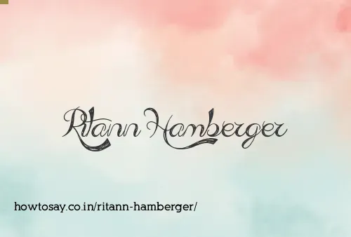 Ritann Hamberger