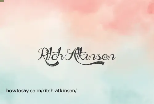 Ritch Atkinson