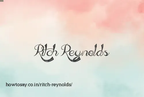 Ritch Reynolds