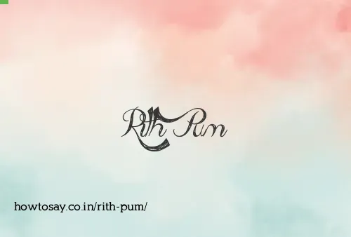 Rith Pum