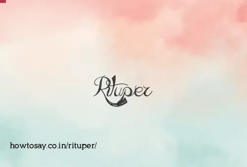 Rituper