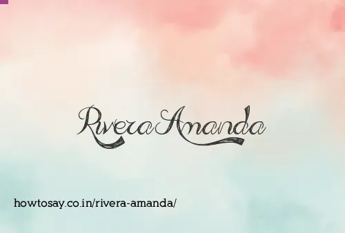 Rivera Amanda