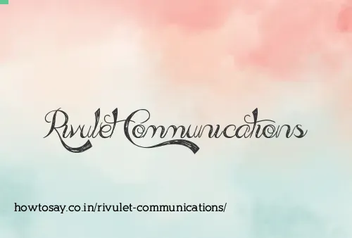 Rivulet Communications