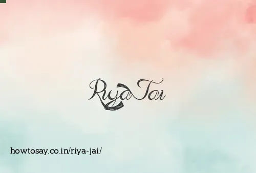 Riya Jai