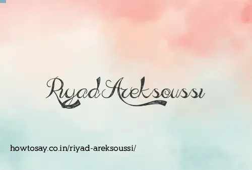 Riyad Areksoussi