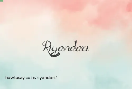 Riyandari