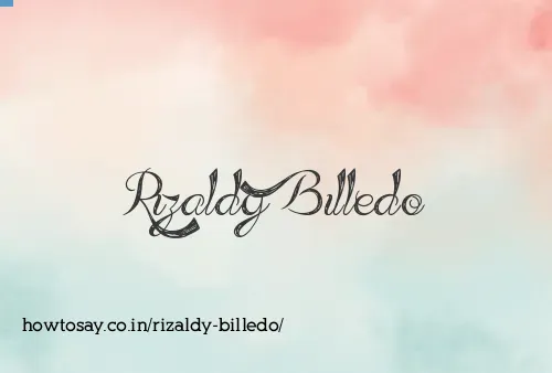 Rizaldy Billedo