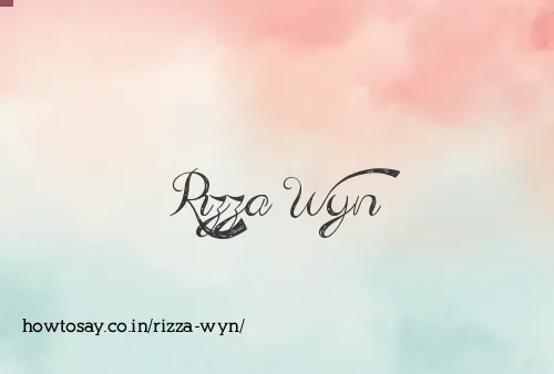 Rizza Wyn
