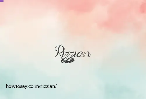 Rizzian