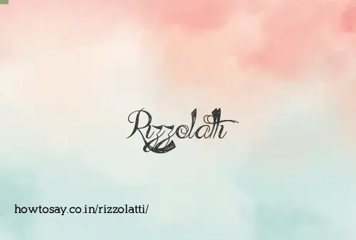 Rizzolatti