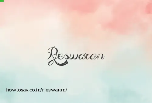 Rjeswaran