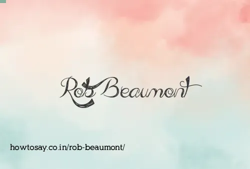 Rob Beaumont