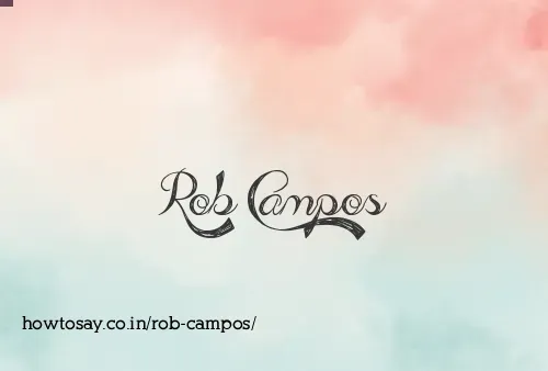 Rob Campos