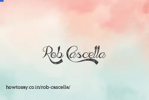 Rob Cascella