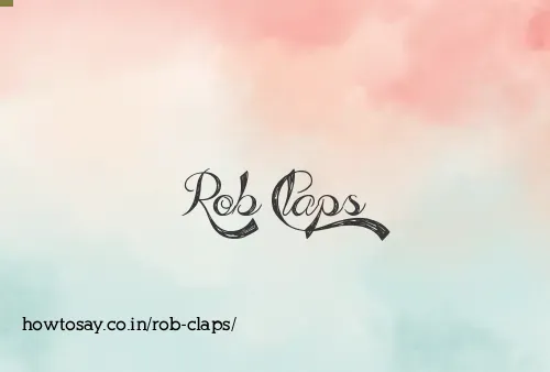 Rob Claps