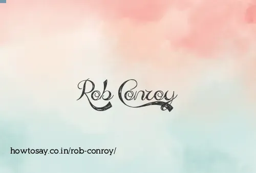 Rob Conroy