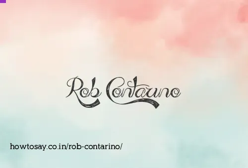 Rob Contarino