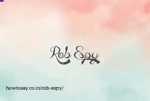 Rob Espy