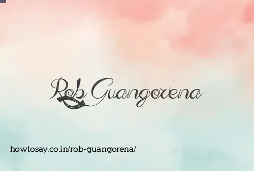 Rob Guangorena