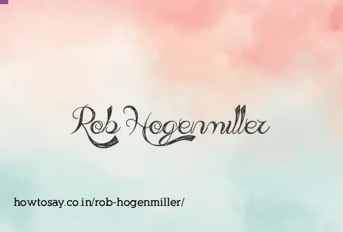 Rob Hogenmiller