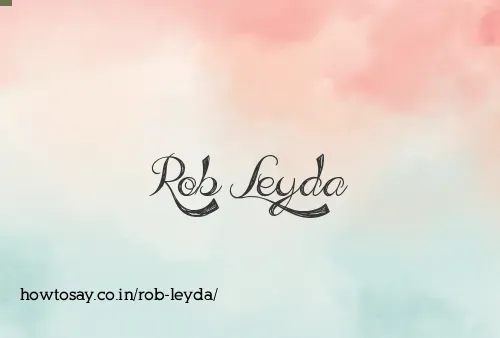 Rob Leyda