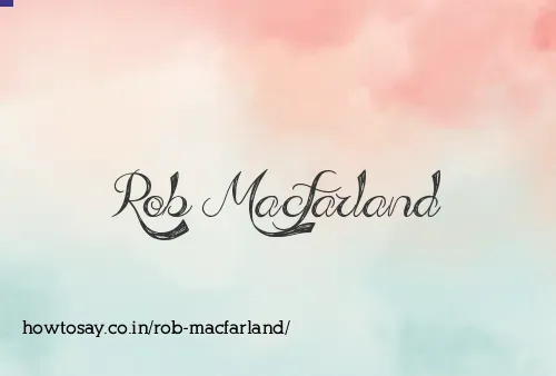 Rob Macfarland