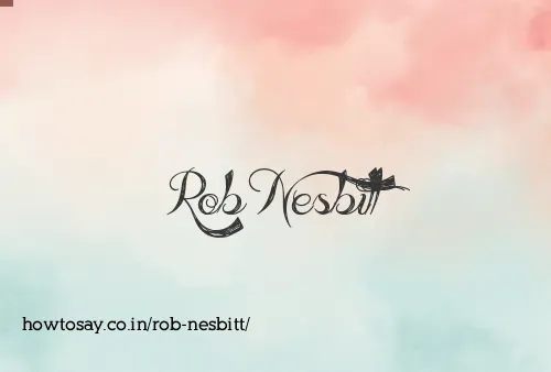 Rob Nesbitt